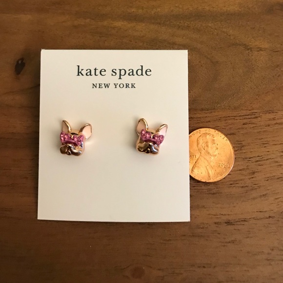 Kate Spade Antoinette Stud Earrings in Pink - Picture 6 of 10